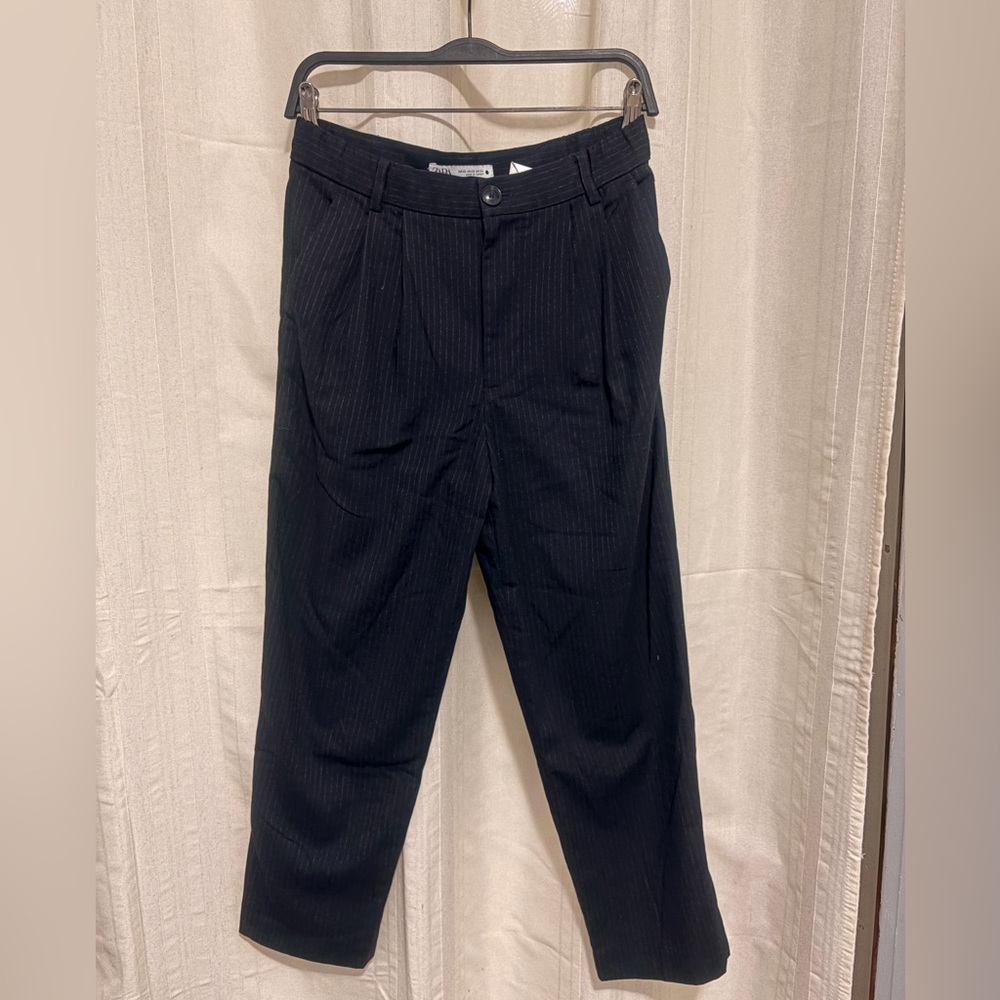 *3 for 1* ZARA Black Pinstripe Dress Pants